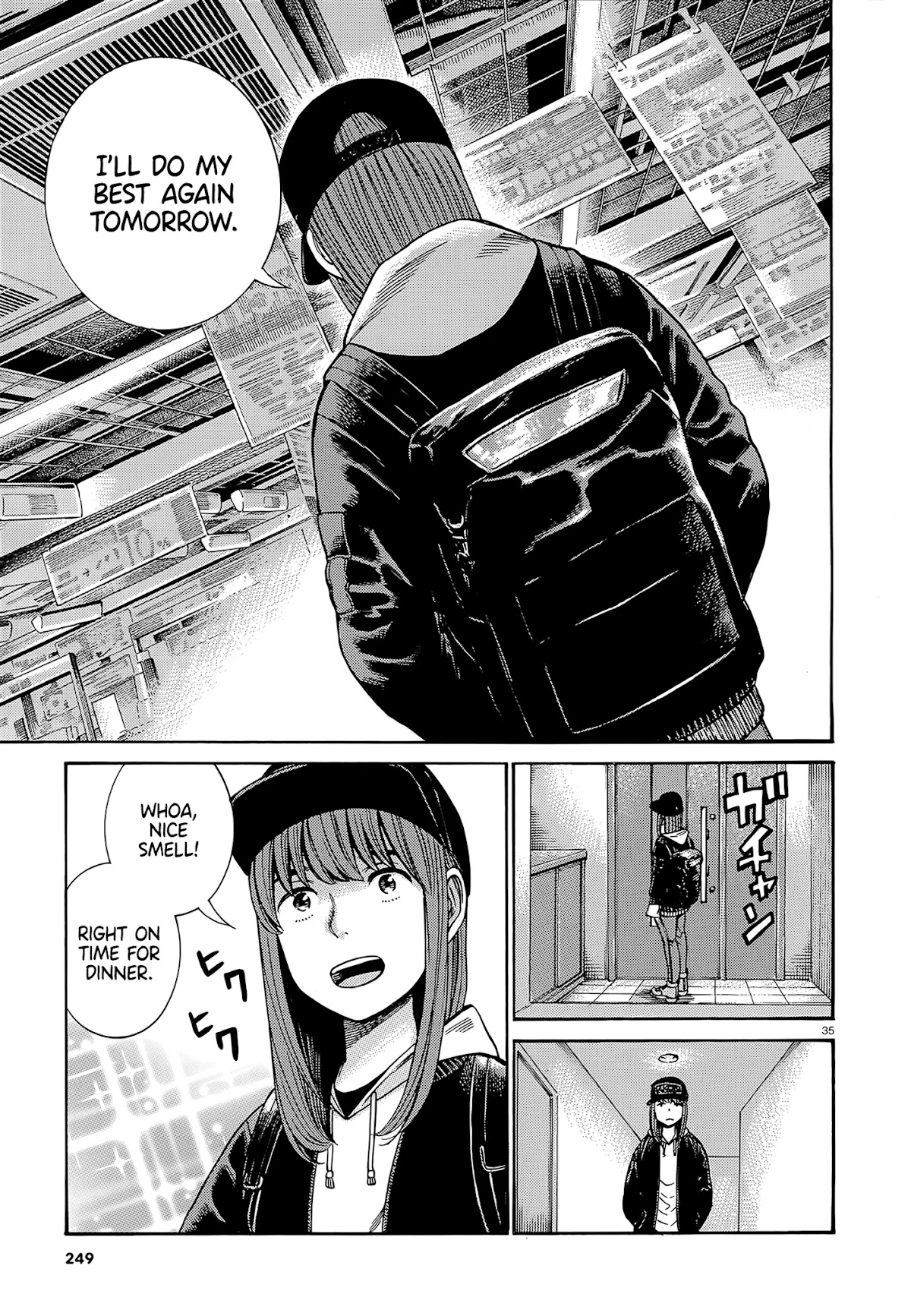 Hinamatsuri Chapter 99 page 35 - Chapter 99: Life Since Then (Part 1)