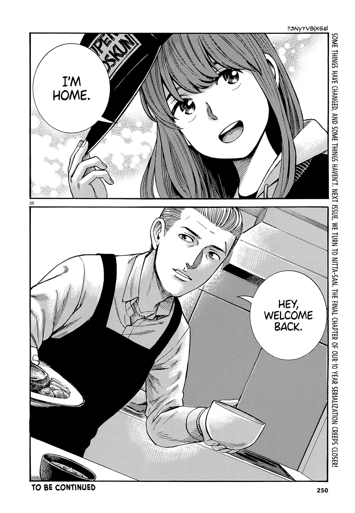 Hinamatsuri Chapter 99 page 36 - Chapter 99: Life Since Then (Part 1)