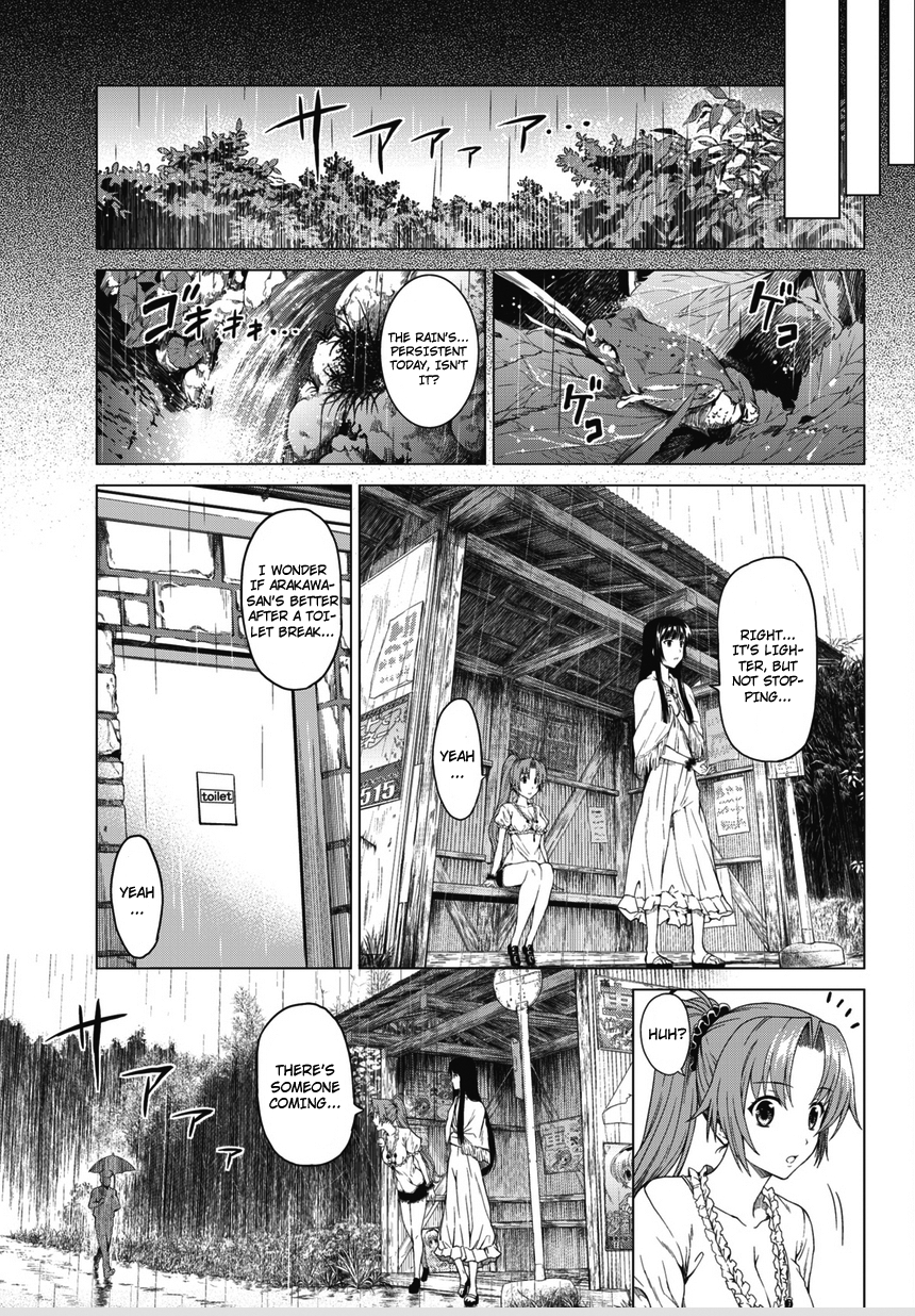 Hinamizawa Teiryuujo - Higurashi no Naku Koro ni Genten Chapter 1.2 page 31 - Chapter 1 v2 : Sound of Rainfall