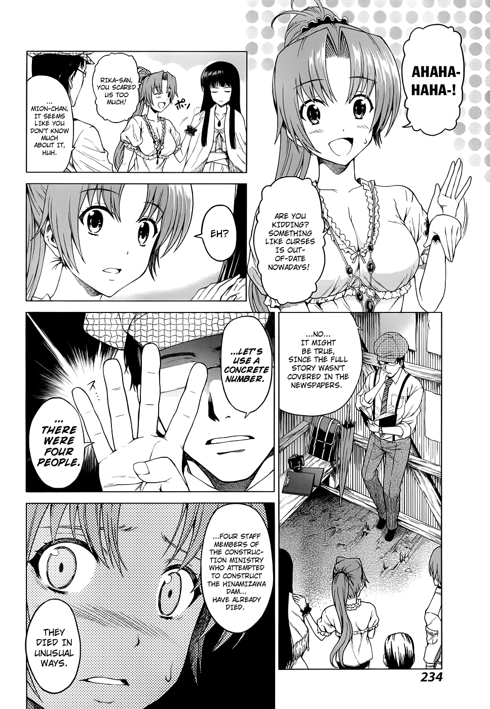 Hinamizawa Teiryuujo - Higurashi no Naku Koro ni Genten Chapter 2.2 page 5 - Chapter 2 v2 : The Beginning of the Curse