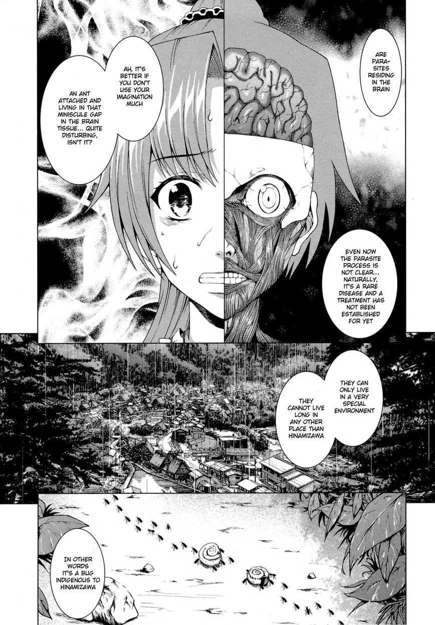 Hinamizawa Teiryuujo - Higurashi no Naku Koro ni Genten Chapter 8 page 28 - Chapter 8 : Friends