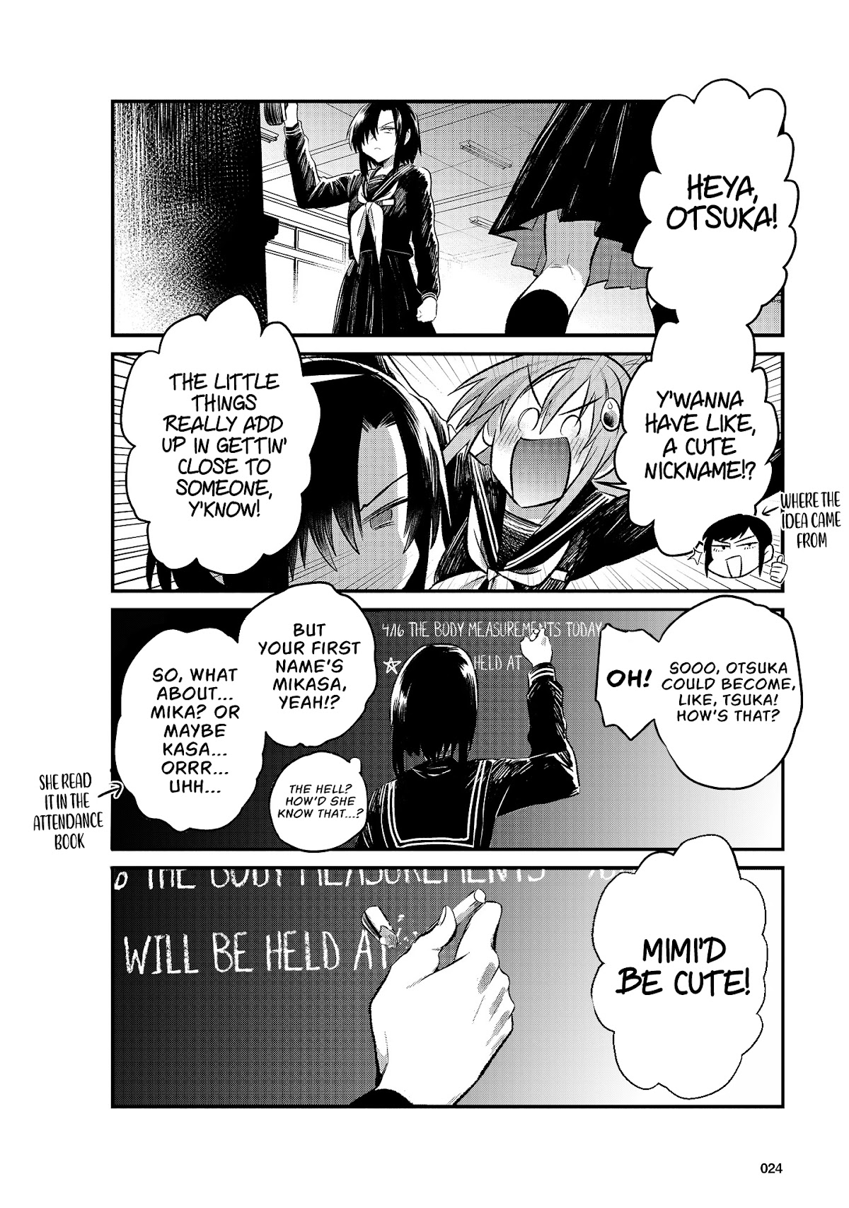 Hinata and Mikasa Chapter 2 page 9 - Chapter 2