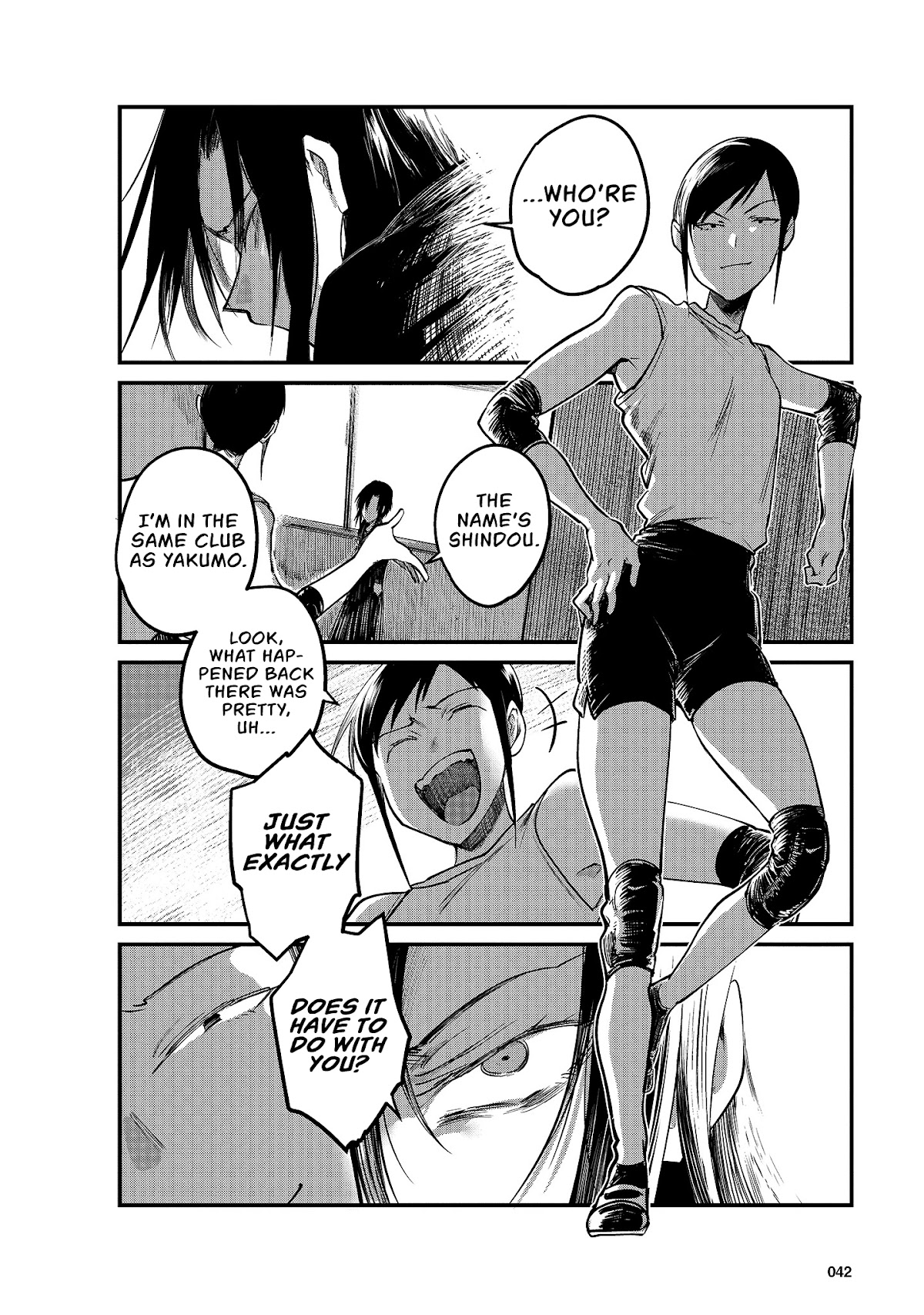 Hinata and Mikasa Chapter 4 page 5 - Chapter 4