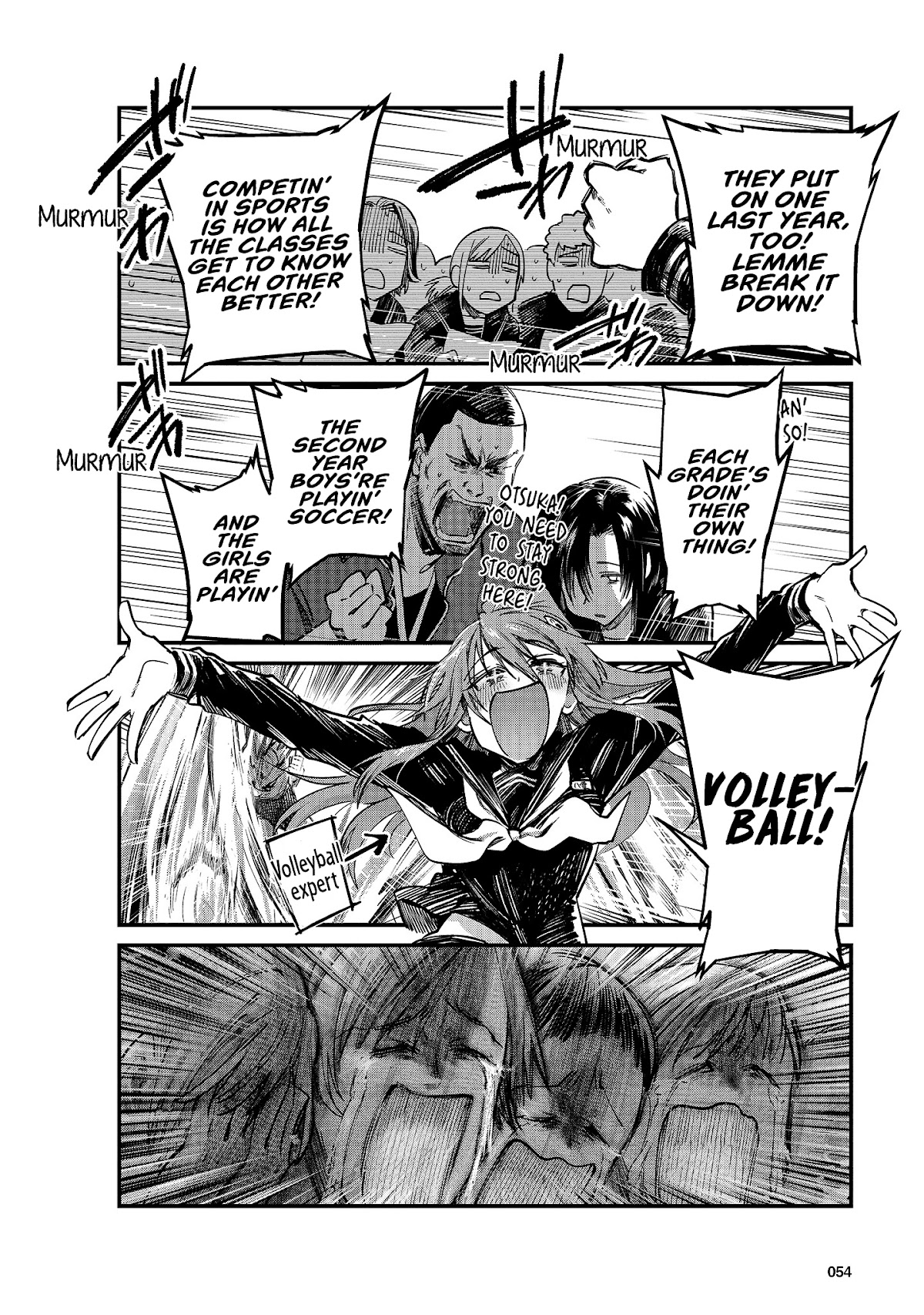 Hinata and Mikasa Chapter 5 page 3 - Chapter 5