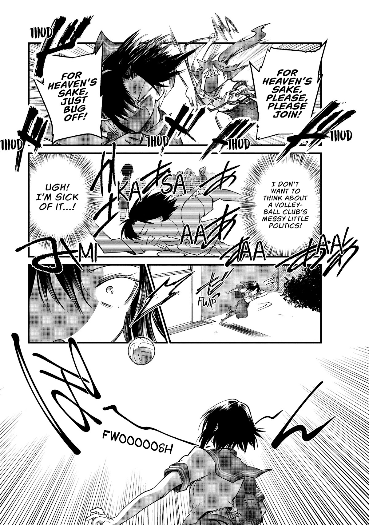 Hinata and Mikasa Chapter 7 page 8 - Chapter 7