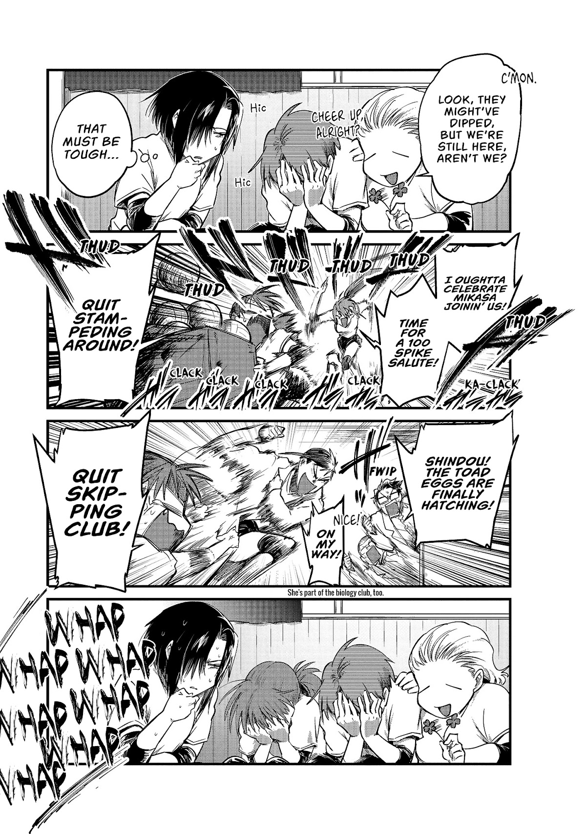 Hinata and Mikasa Chapter 8 page 6 - Chapter 8