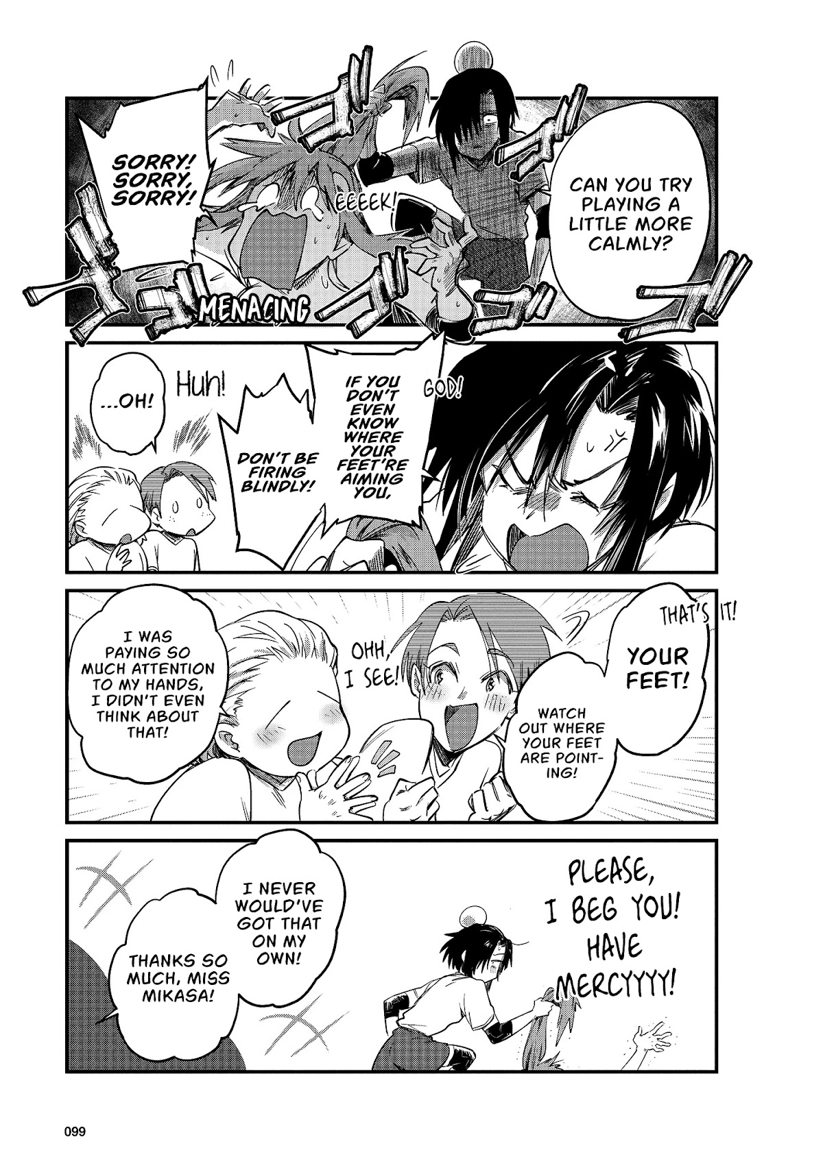 Hinata and Mikasa Chapter 8 page 8 - Chapter 8