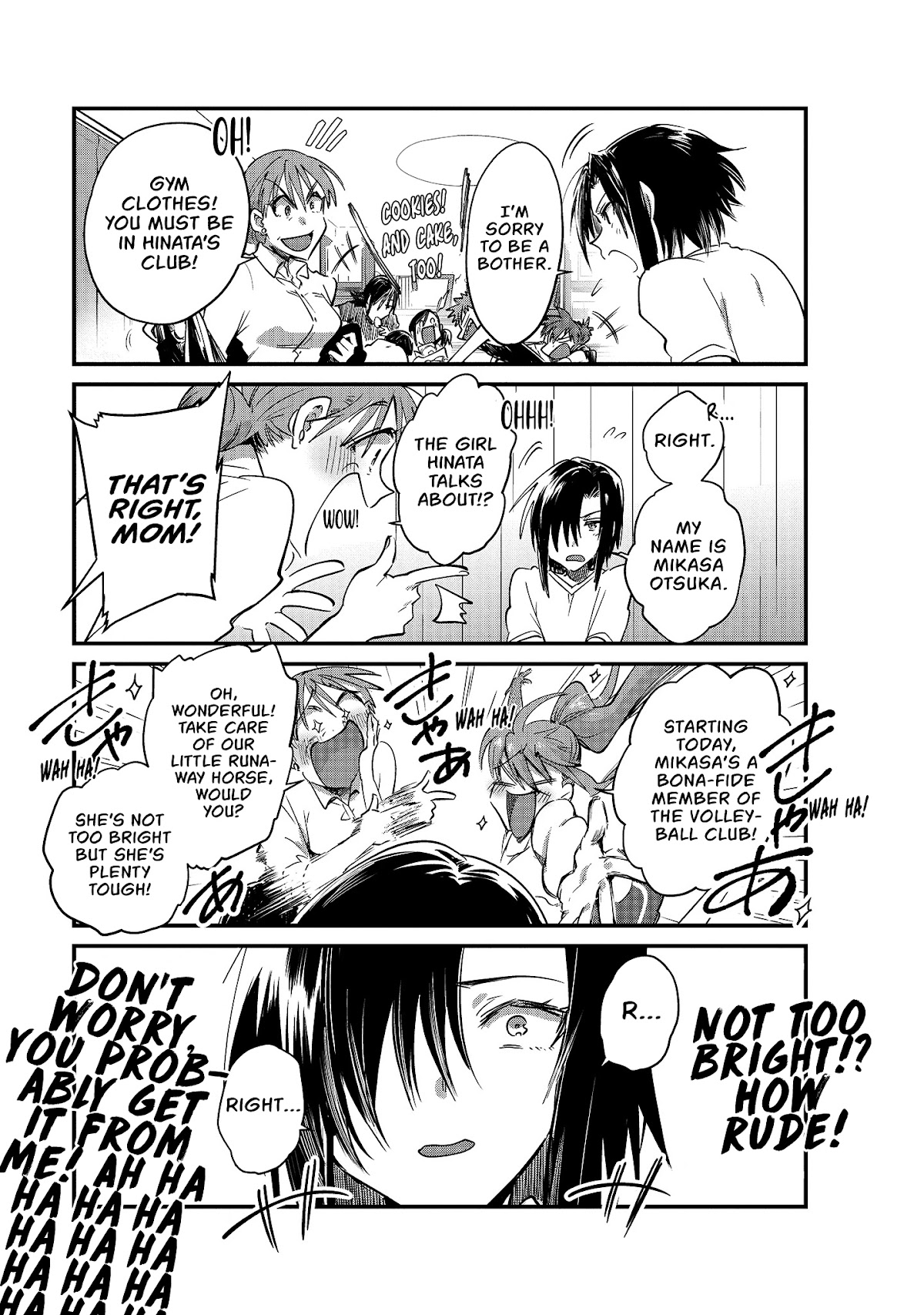 Hinata and Mikasa Chapter 9 page 10 - Chapter 9