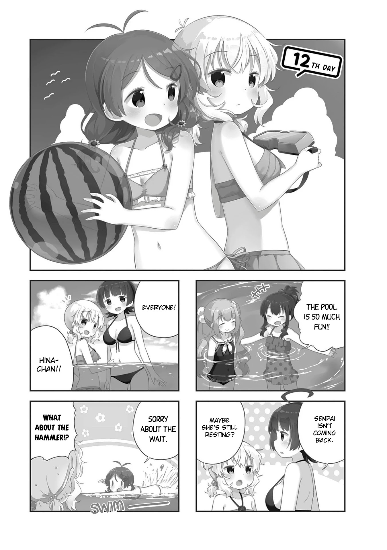 Hinata Study Chapter 12 page 1 - Chapter 12