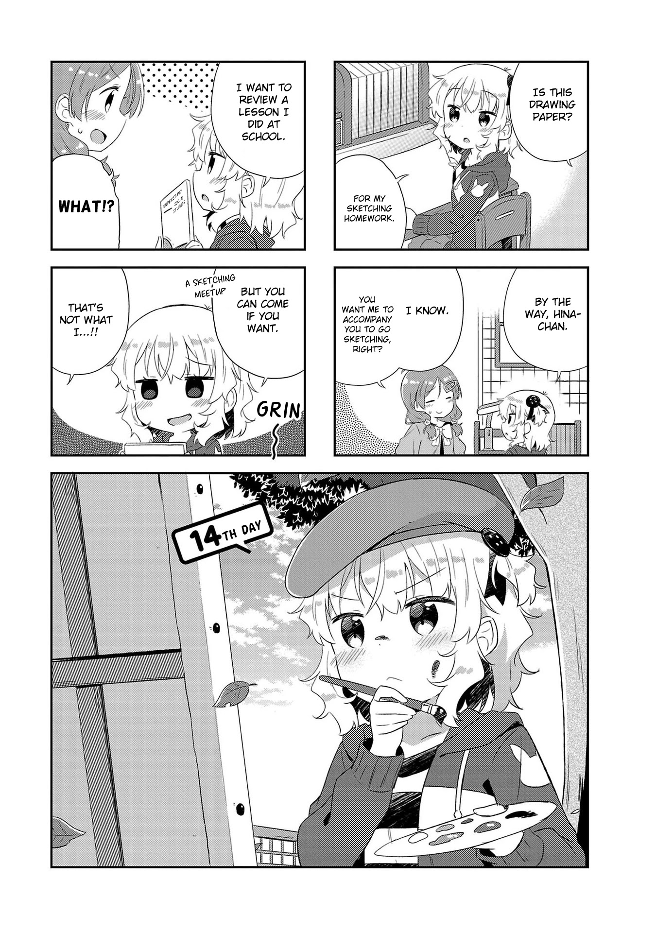 Hinata Study Chapter 14 page 5 - Chapter 14