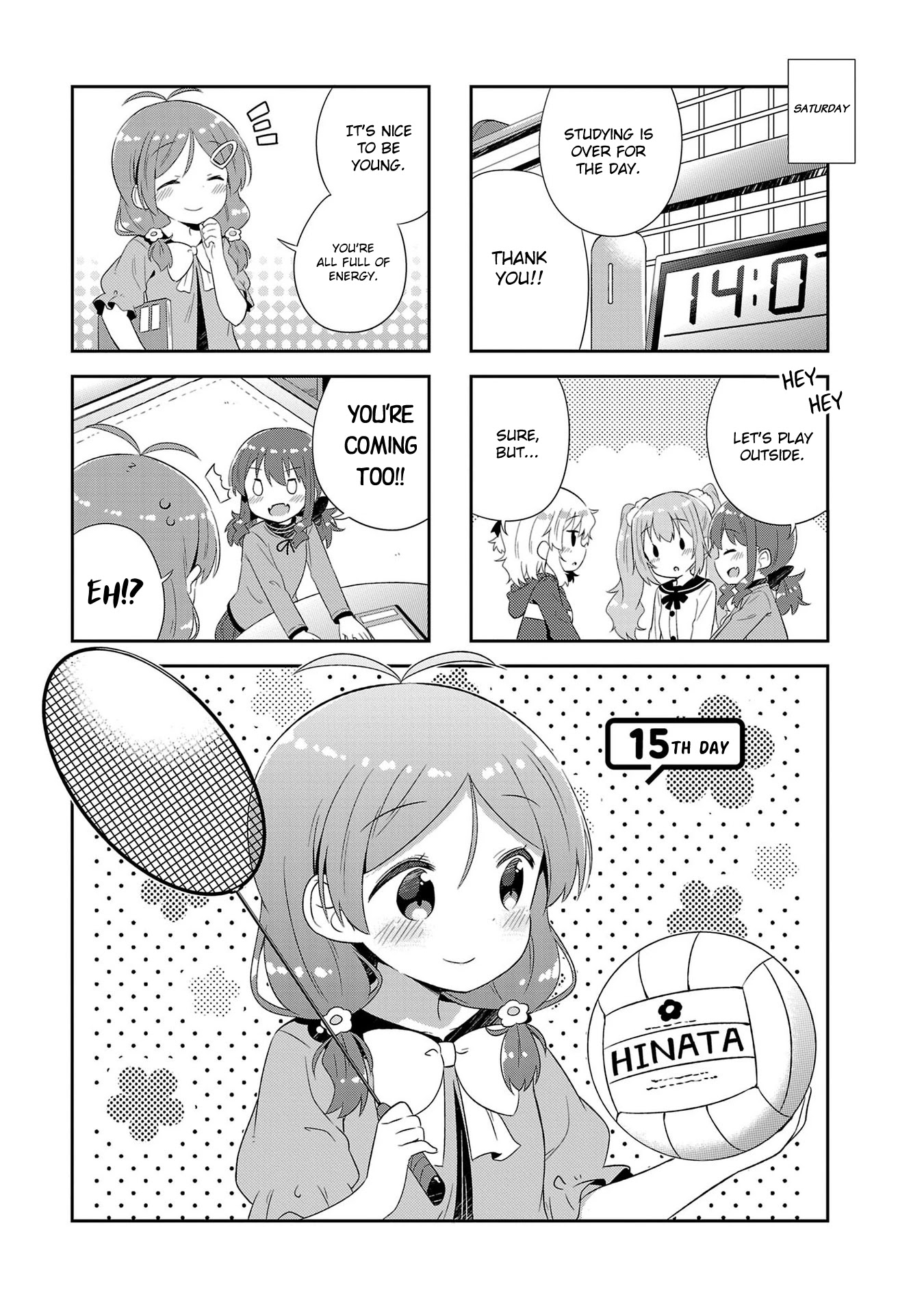 Hinata Study Chapter 15 page 1 - Chapter 15
