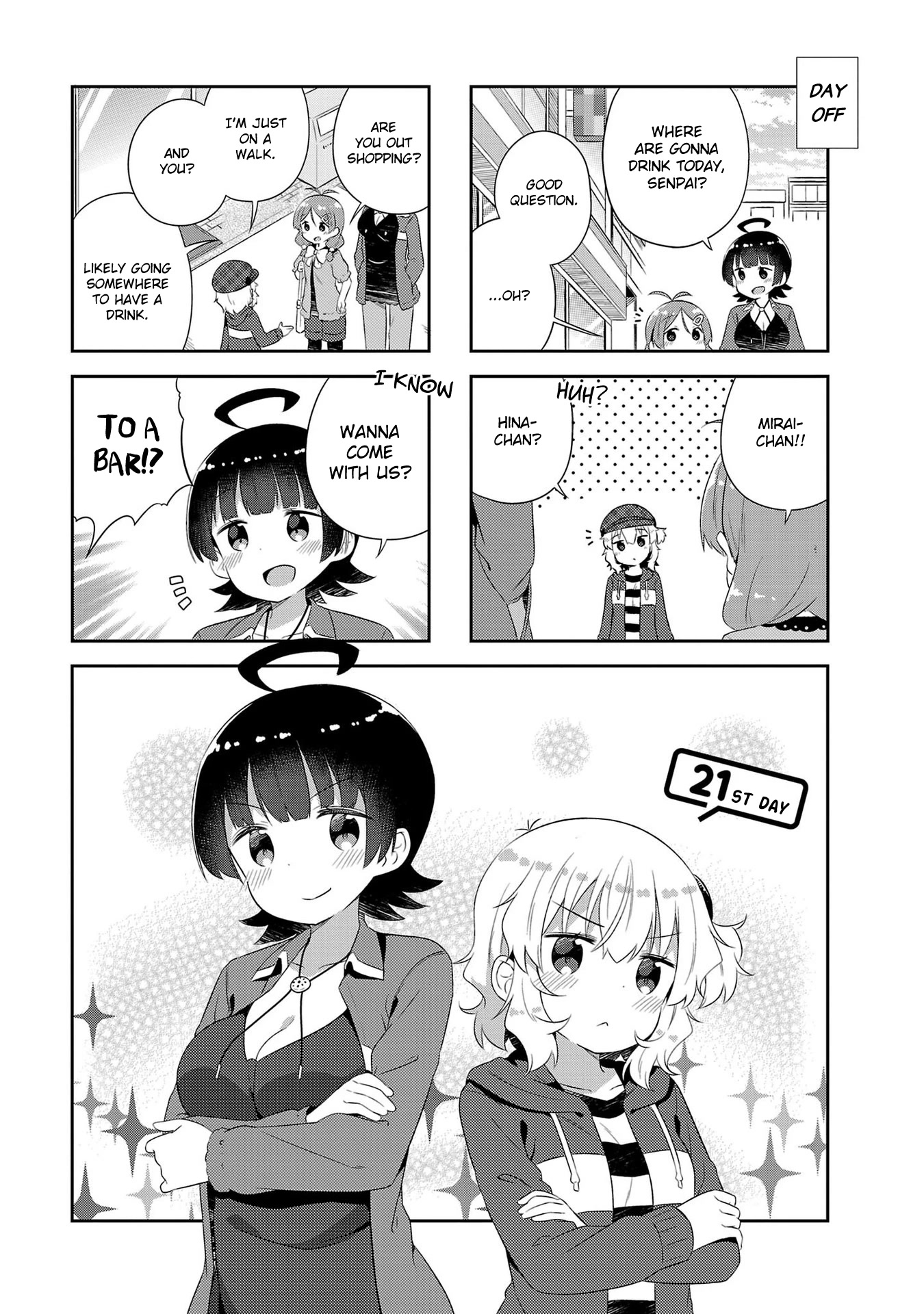 Hinata Study Chapter 21 page 1 - Chapter 21
