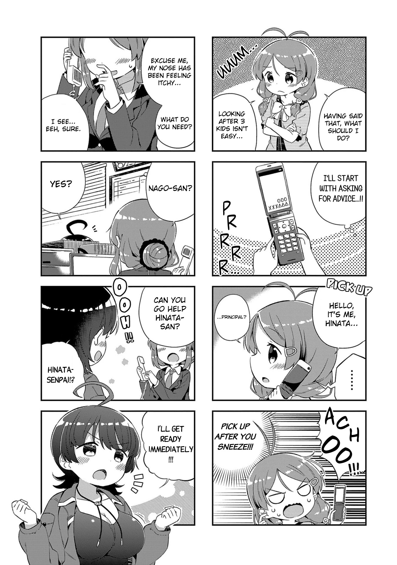 Hinata Study Chapter 4 page 8 - Chapter 4