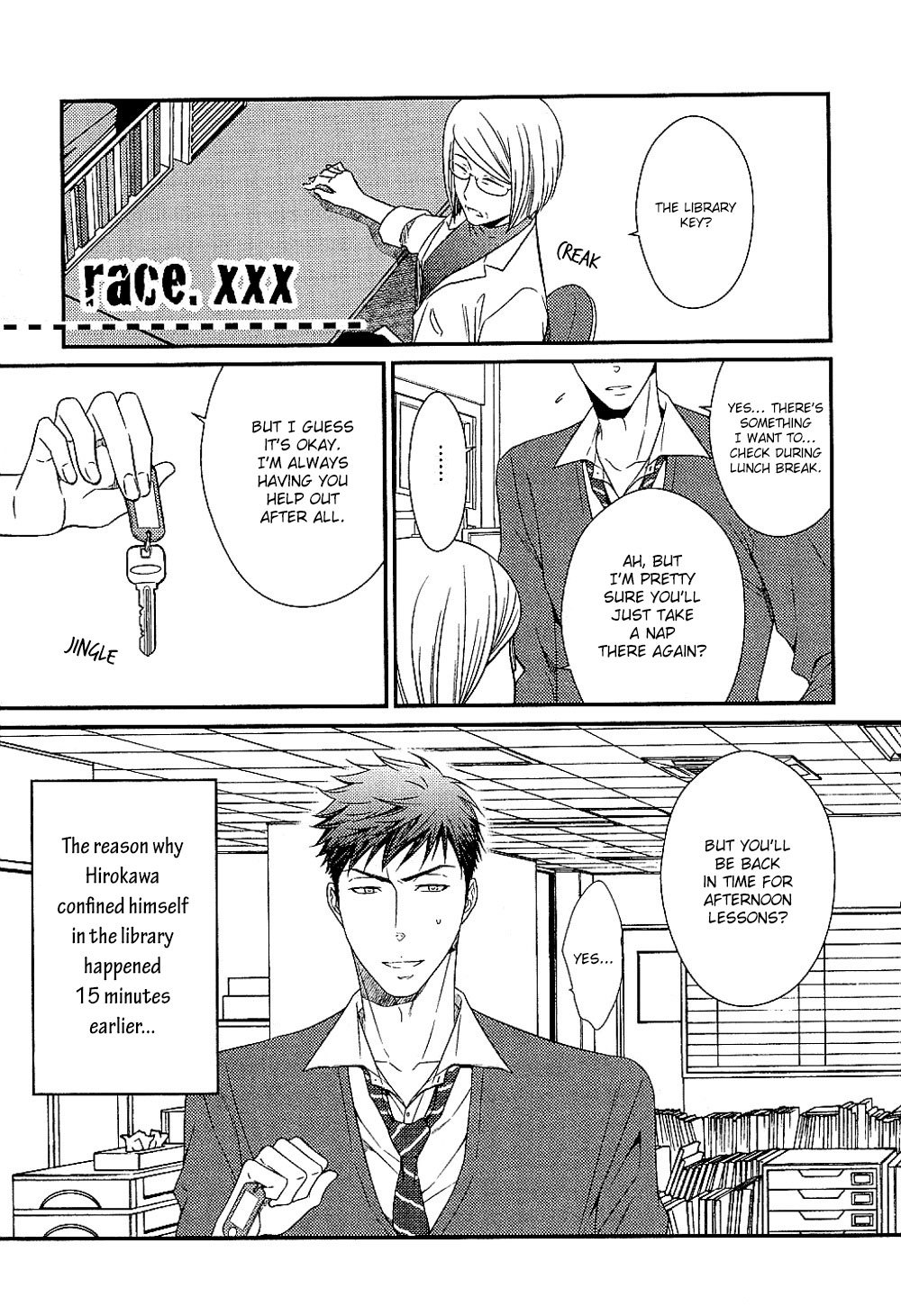 Hinekure Chaser Chapter 1.5-5 page 1 - Vol.1 Chapter 5.5