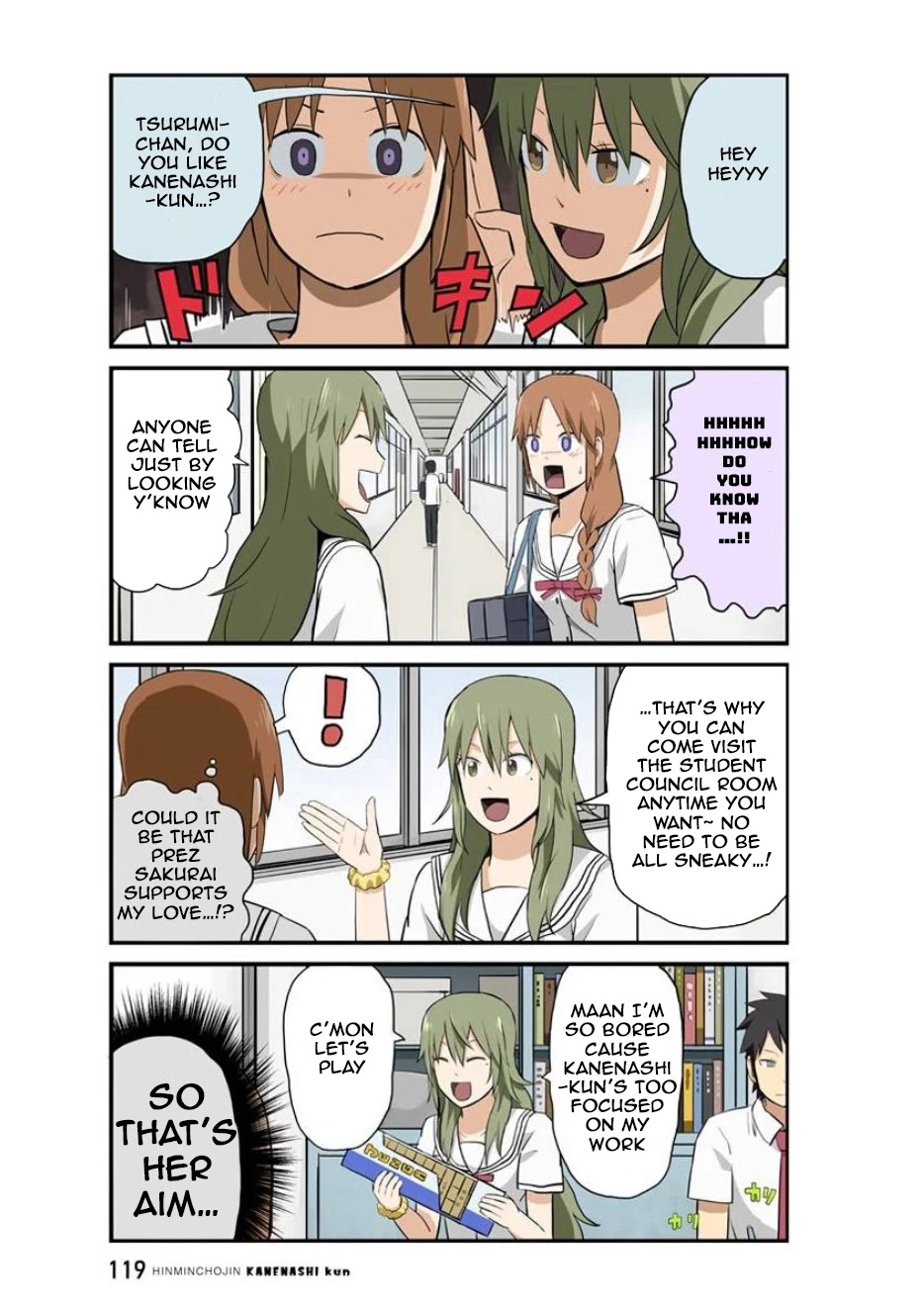 Hinmin Choujin Kanenashi-kun Chapter 10 page 3 - Chapter 10
