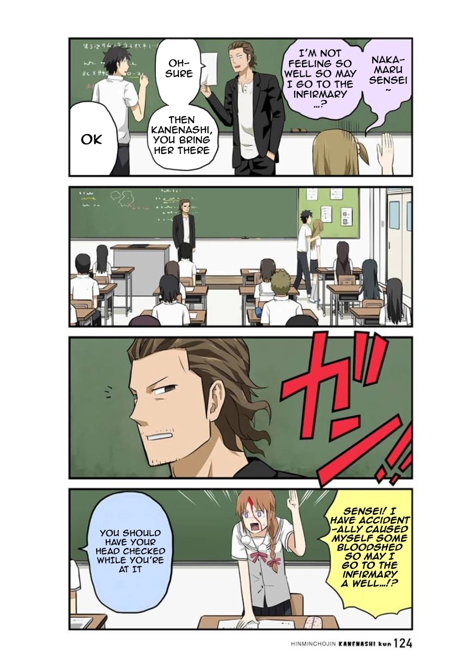 Hinmin Choujin Kanenashi-kun Chapter 10 page 8 - Chapter 10