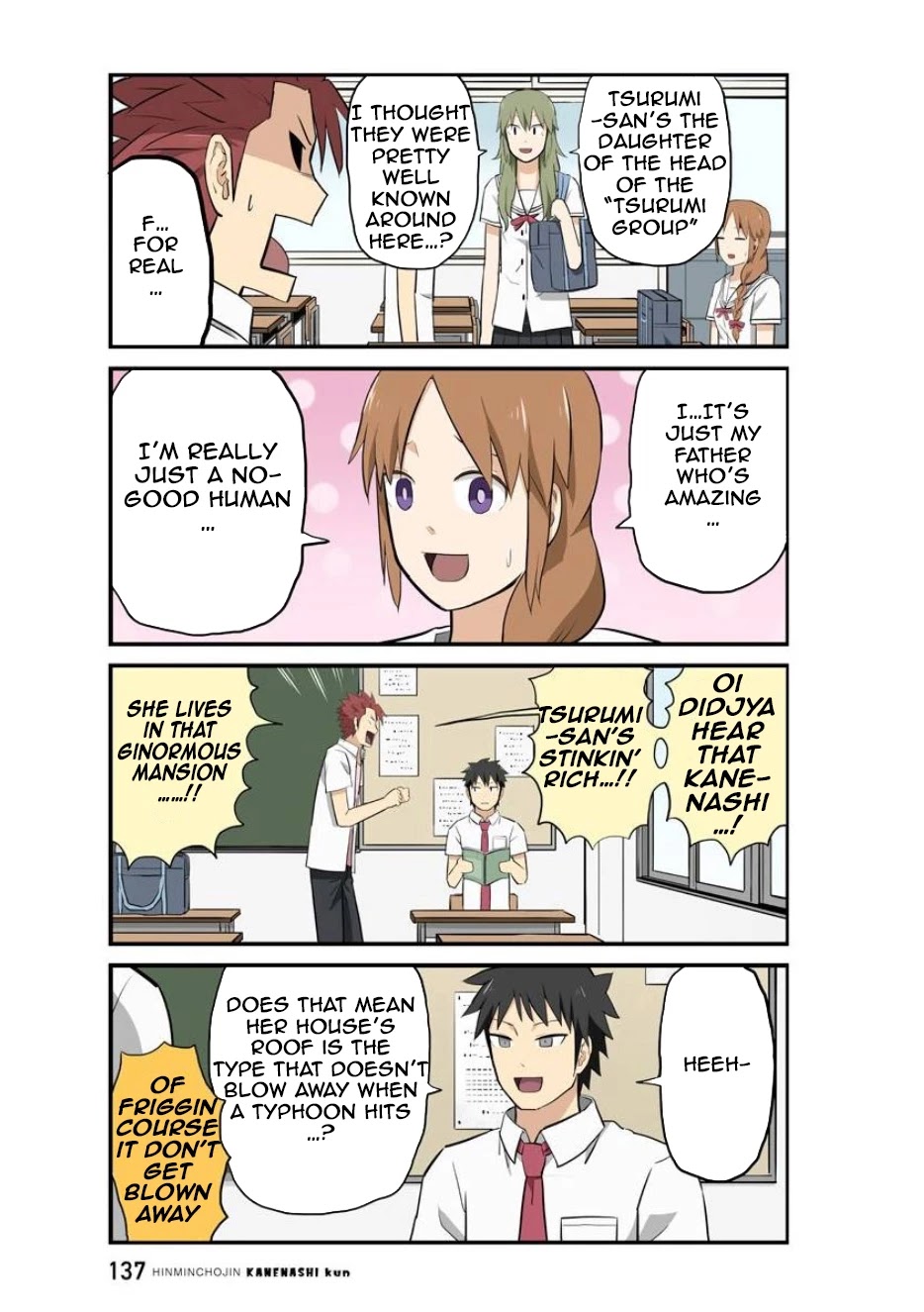 Hinmin Choujin Kanenashi-kun Chapter 11 page 6 - Chapter 11
