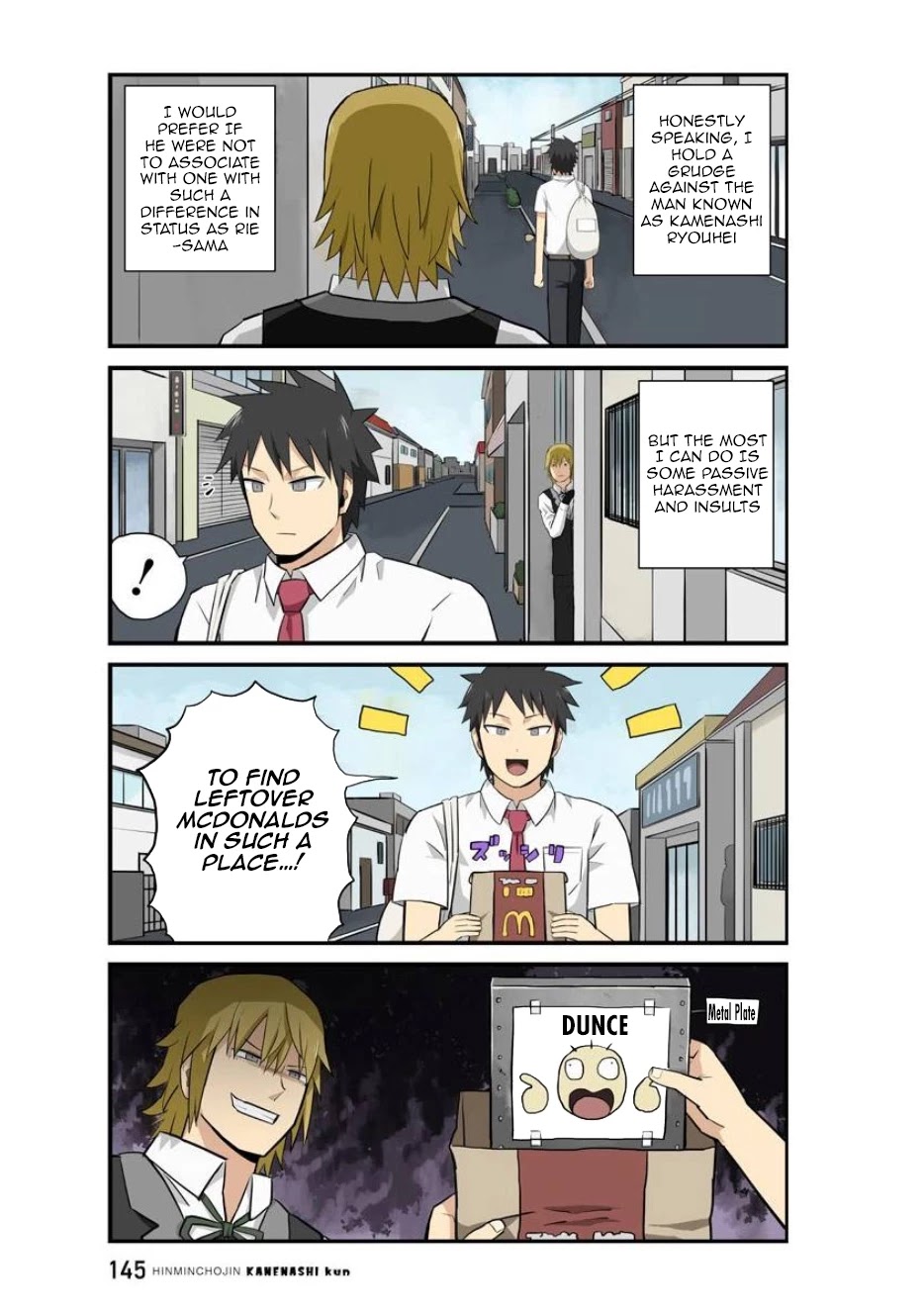 Hinmin Choujin Kanenashi-kun Chapter 12 page 3 - Chapter 12