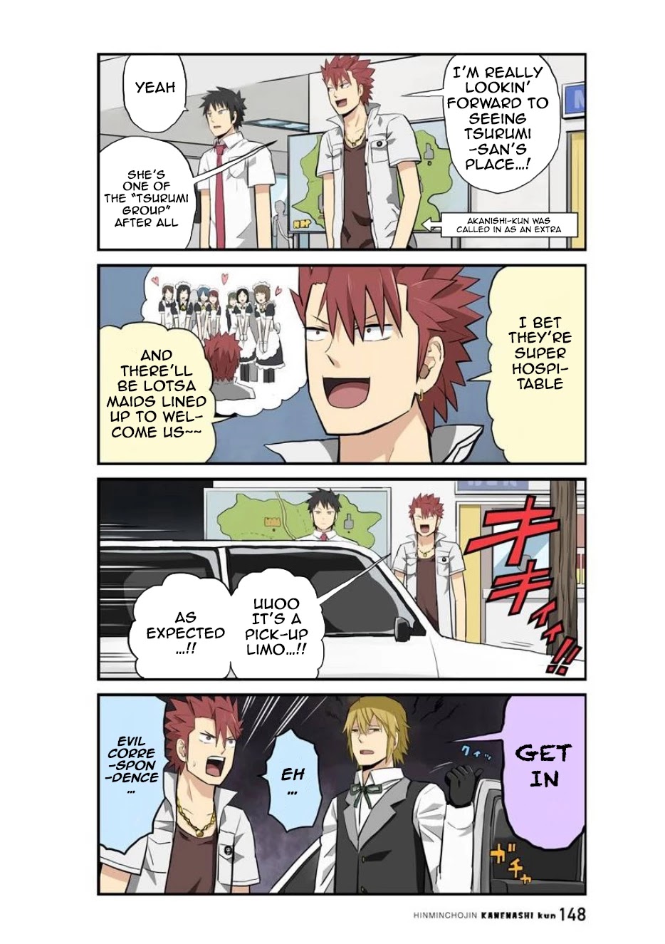 Hinmin Choujin Kanenashi-kun Chapter 12 page 6 - Chapter 12