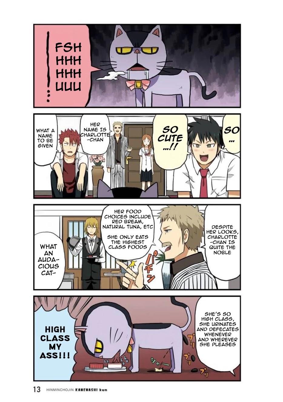 Hinmin Choujin Kanenashi-kun Chapter 14 page 14 - Chapter 14