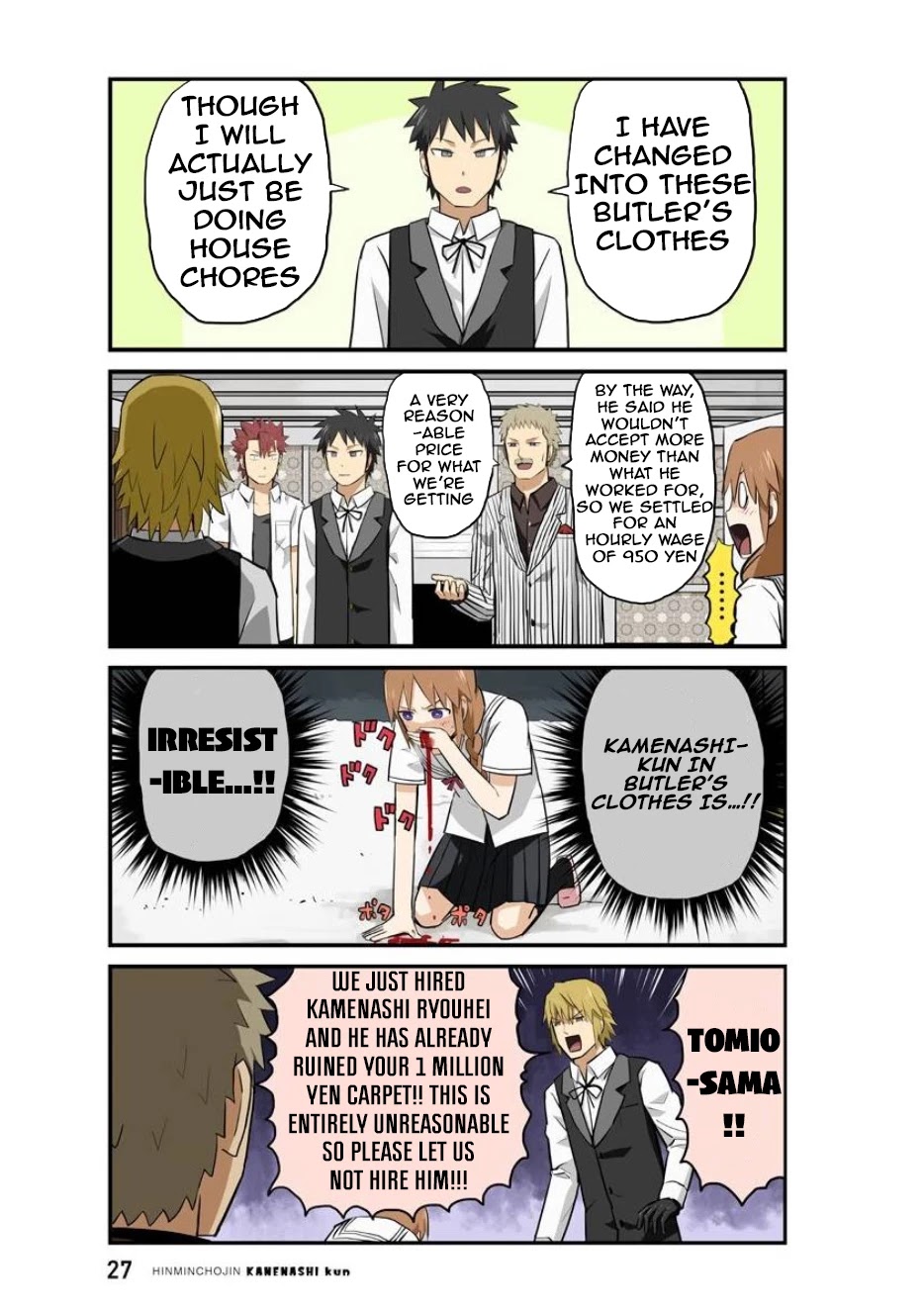 Hinmin Choujin Kanenashi-kun Chapter 15 page 11 - Chapter 15