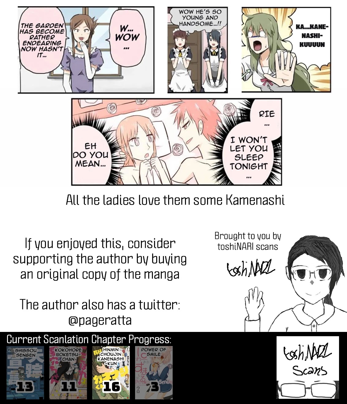 Hinmin Choujin Kanenashi-kun Chapter 16 page 12 - Chapter 16