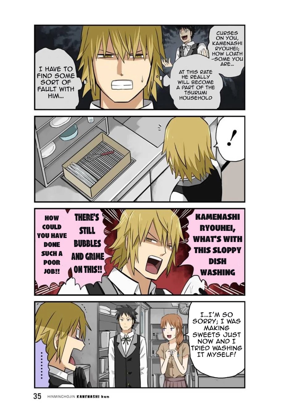 Hinmin Choujin Kanenashi-kun Chapter 16 page 8 - Chapter 16