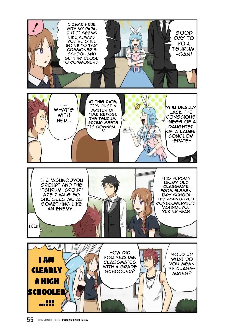 Hinmin Choujin Kanenashi-kun Chapter 18 page 6 - Chapter 18