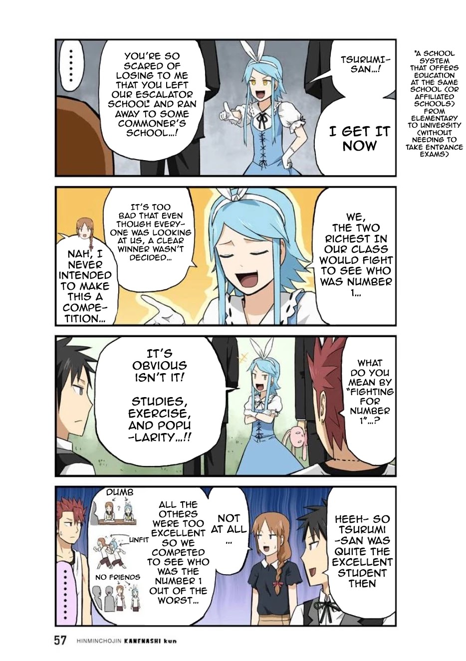 Hinmin Choujin Kanenashi-kun Chapter 18 page 8 - Chapter 18