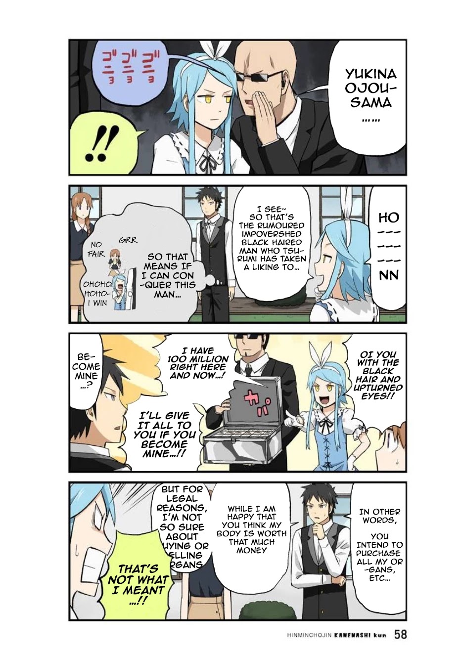 Hinmin Choujin Kanenashi-kun Chapter 18 page 9 - Chapter 18