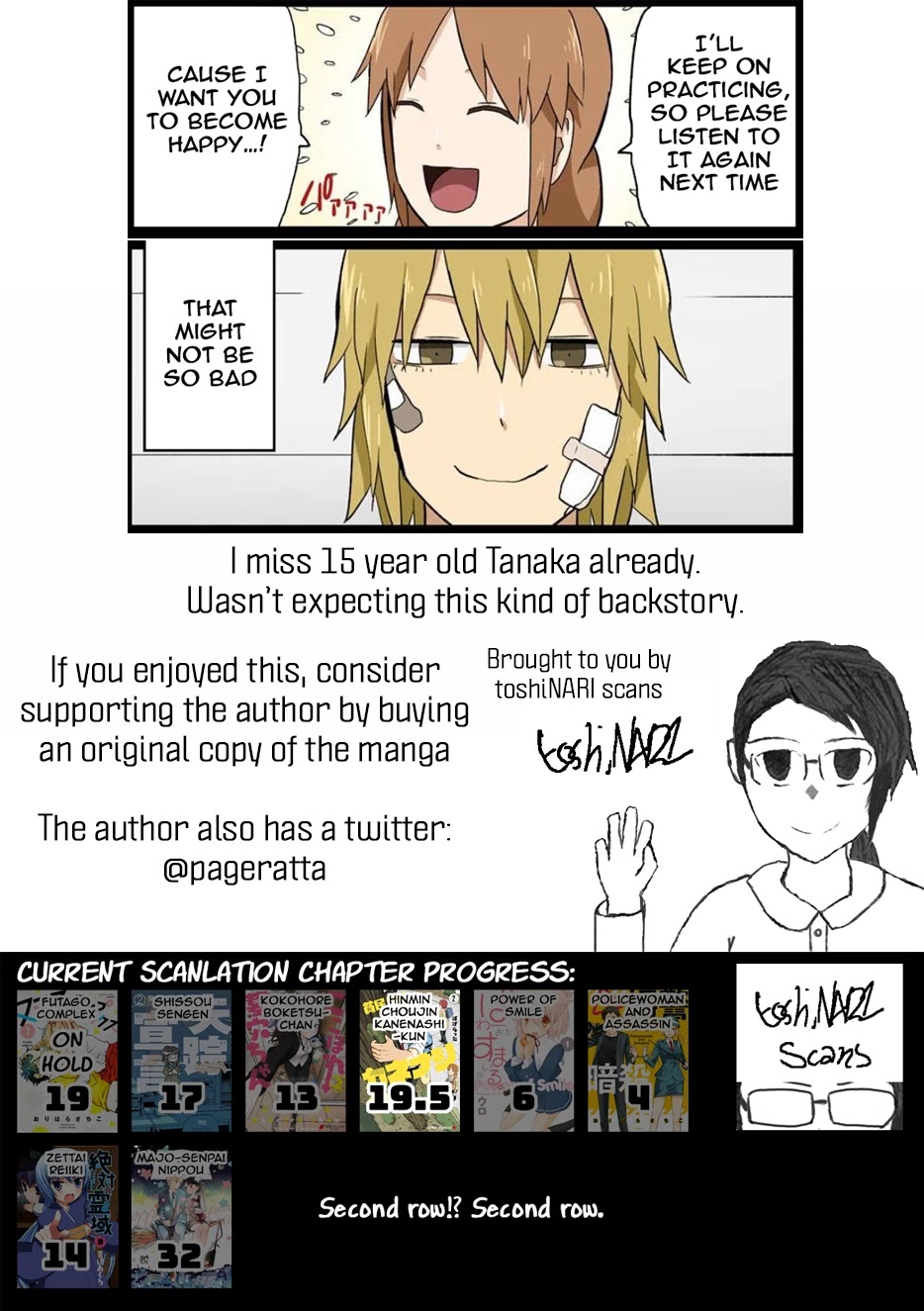 Hinmin Choujin Kanenashi-kun Chapter 19.5 page 9 - Chapter 19.5: Extra Chapter