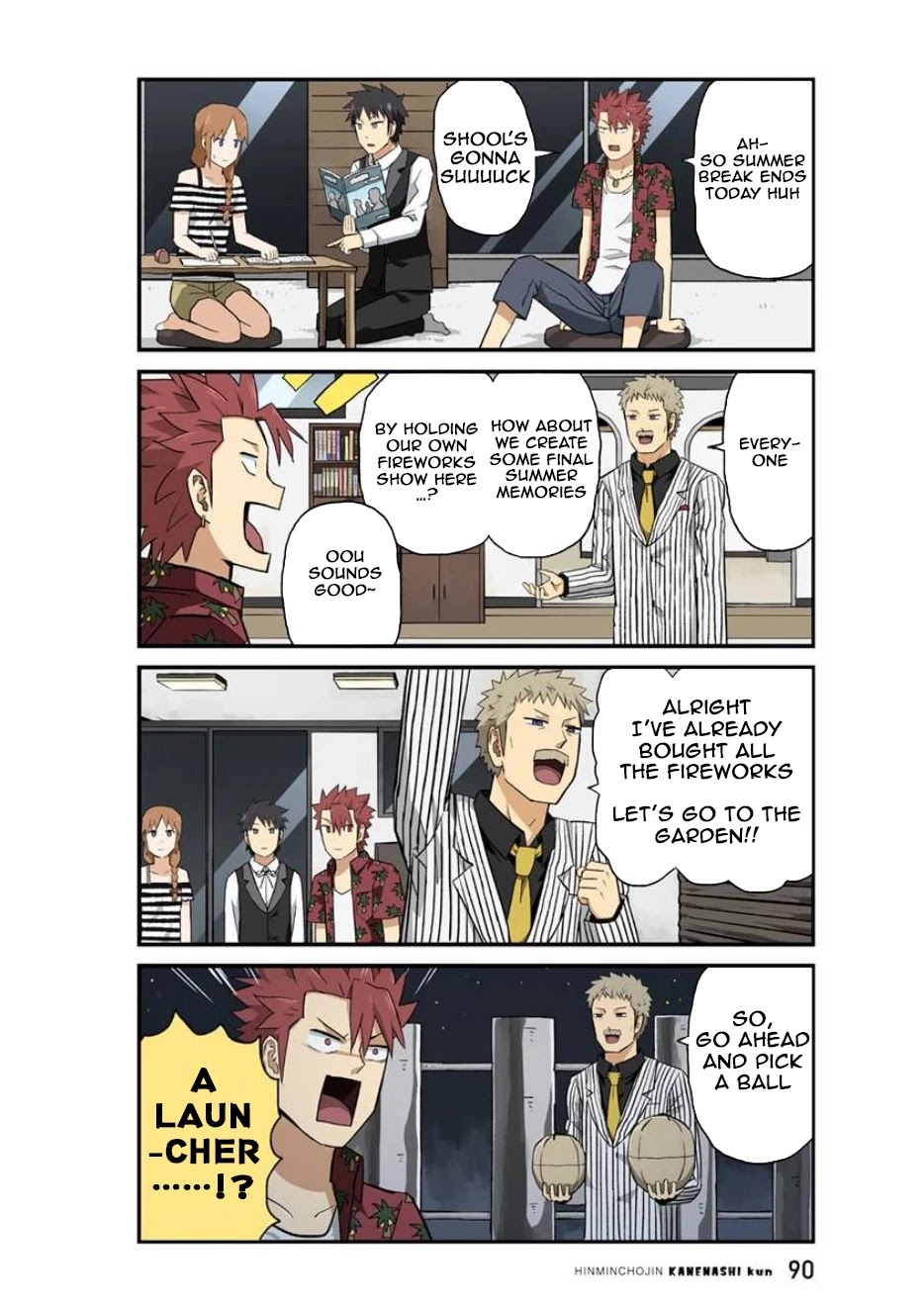 Hinmin Choujin Kanenashi-kun Chapter 20 page 10 - Chapter 20