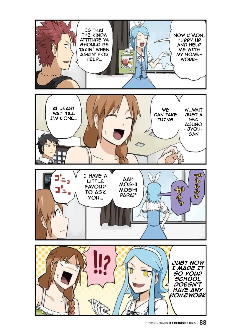 Hinmin Choujin Kanenashi-kun Chapter 20 page 8 - Chapter 20