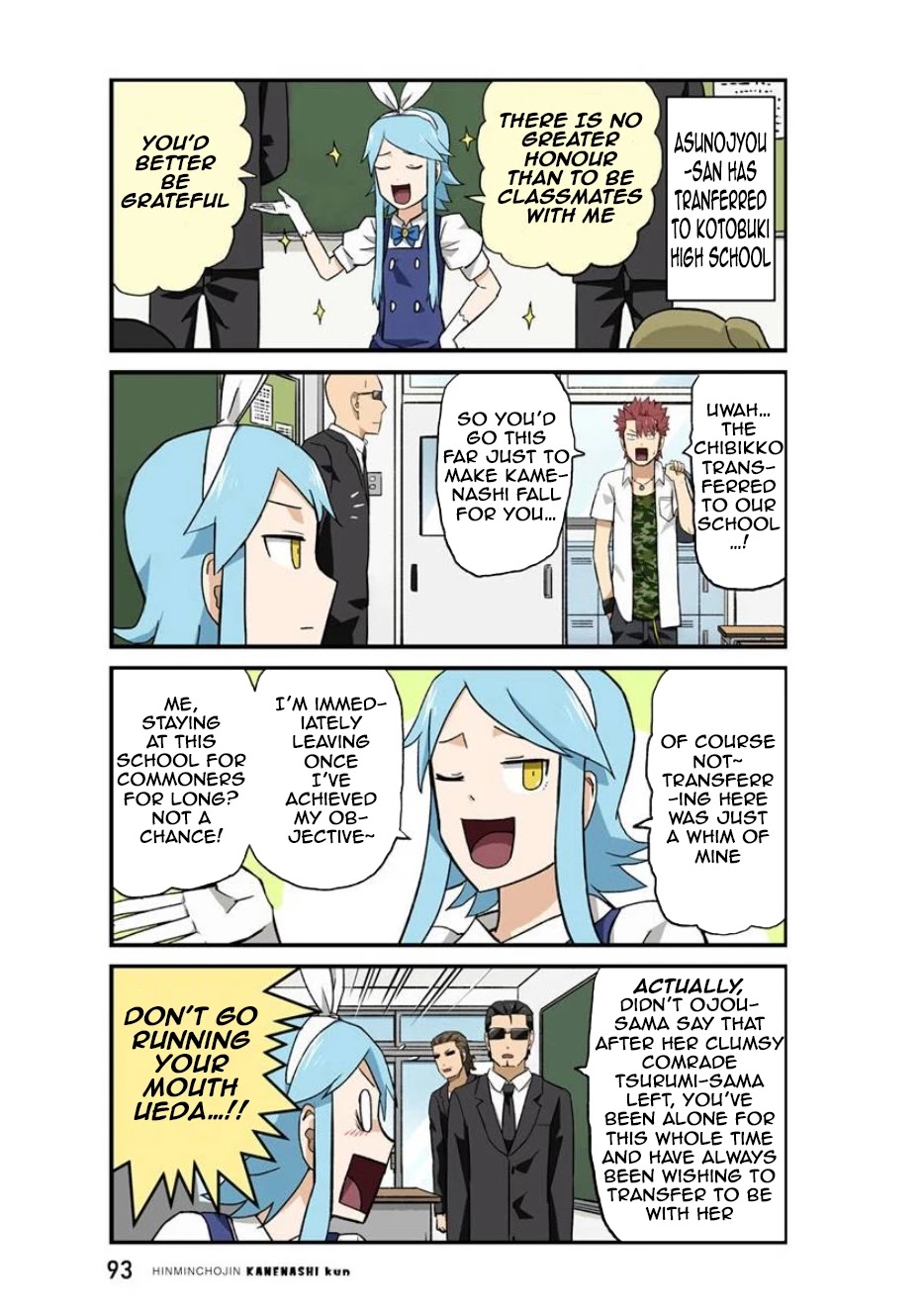 Hinmin Choujin Kanenashi-kun Chapter 21 page 2 - Chapter 21
