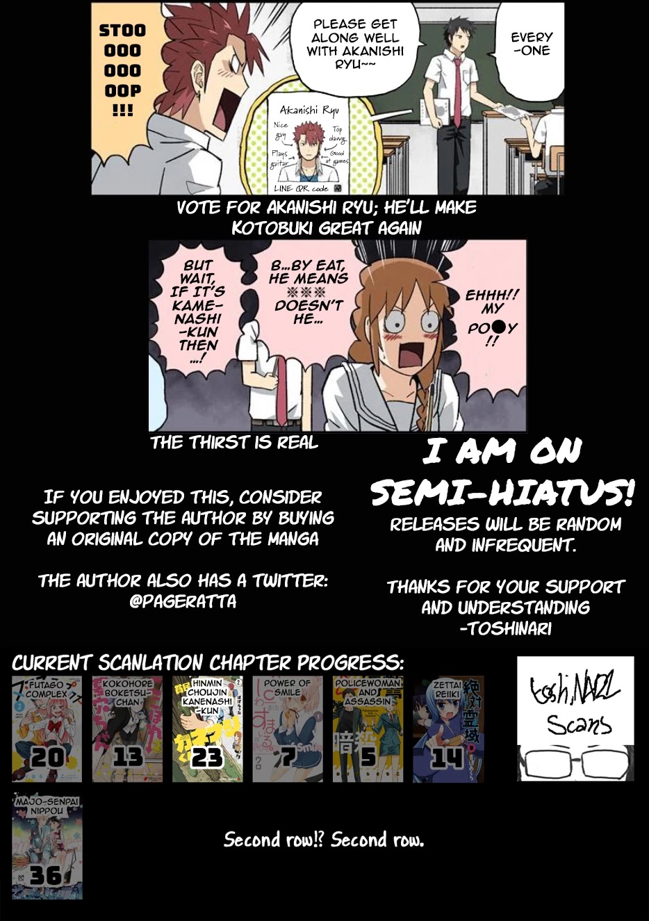 Hinmin Choujin Kanenashi-kun Chapter 23 page 12 - Chapter 23