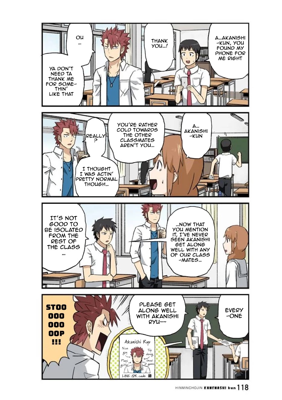 Hinmin Choujin Kanenashi-kun Chapter 23 page 5 - Chapter 23