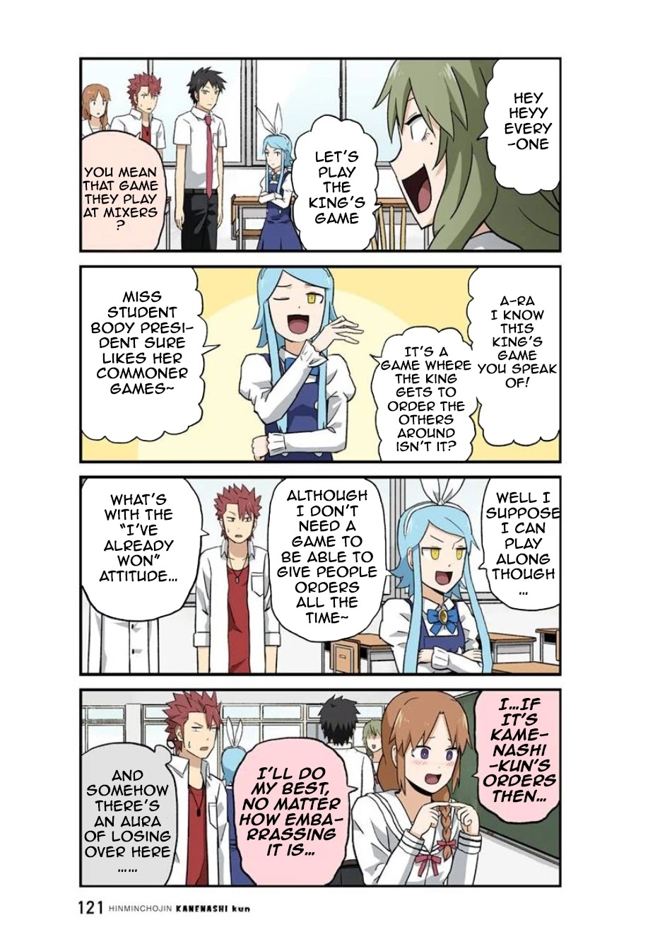 Hinmin Choujin Kanenashi-kun Chapter 23 page 8 - Chapter 23