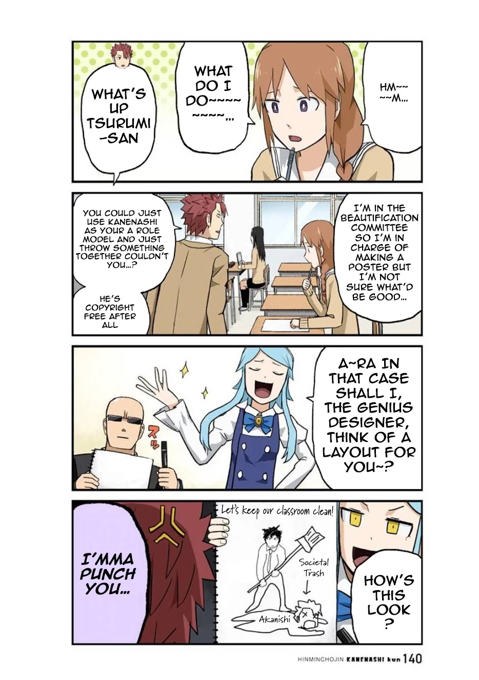 Hinmin Choujin Kanenashi-kun Chapter 25 page 5 - Chapter 25