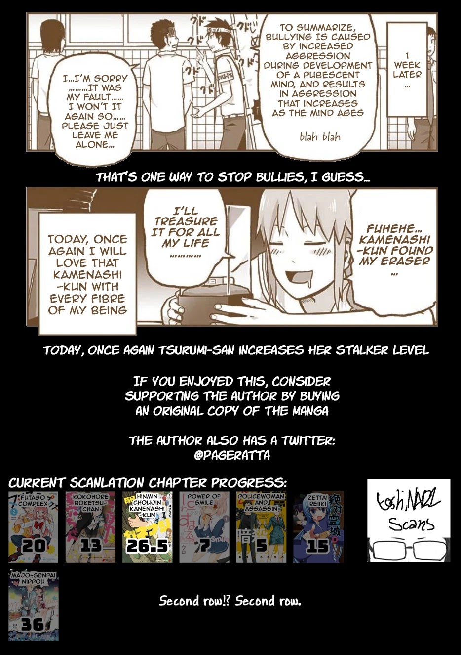Hinmin Choujin Kanenashi-kun Chapter 26.5 page 12 - Chapter 26.5: Weekly Shounen Jump Special Chapter