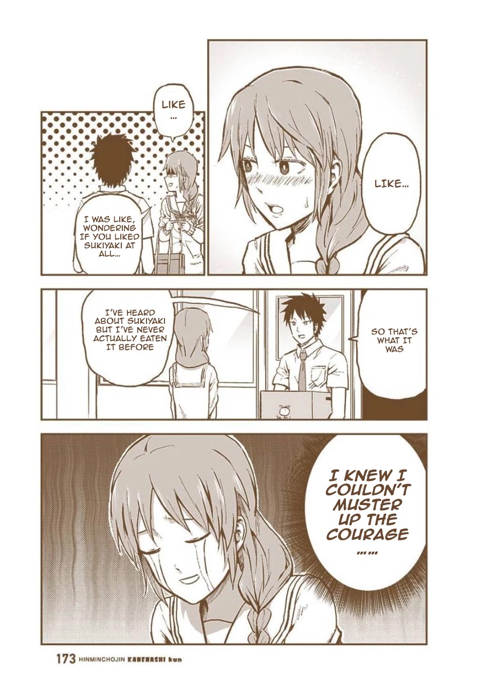 Hinmin Choujin Kanenashi-kun Chapter 26.9 page 4 - Chapter 26.9: Extra Chapter