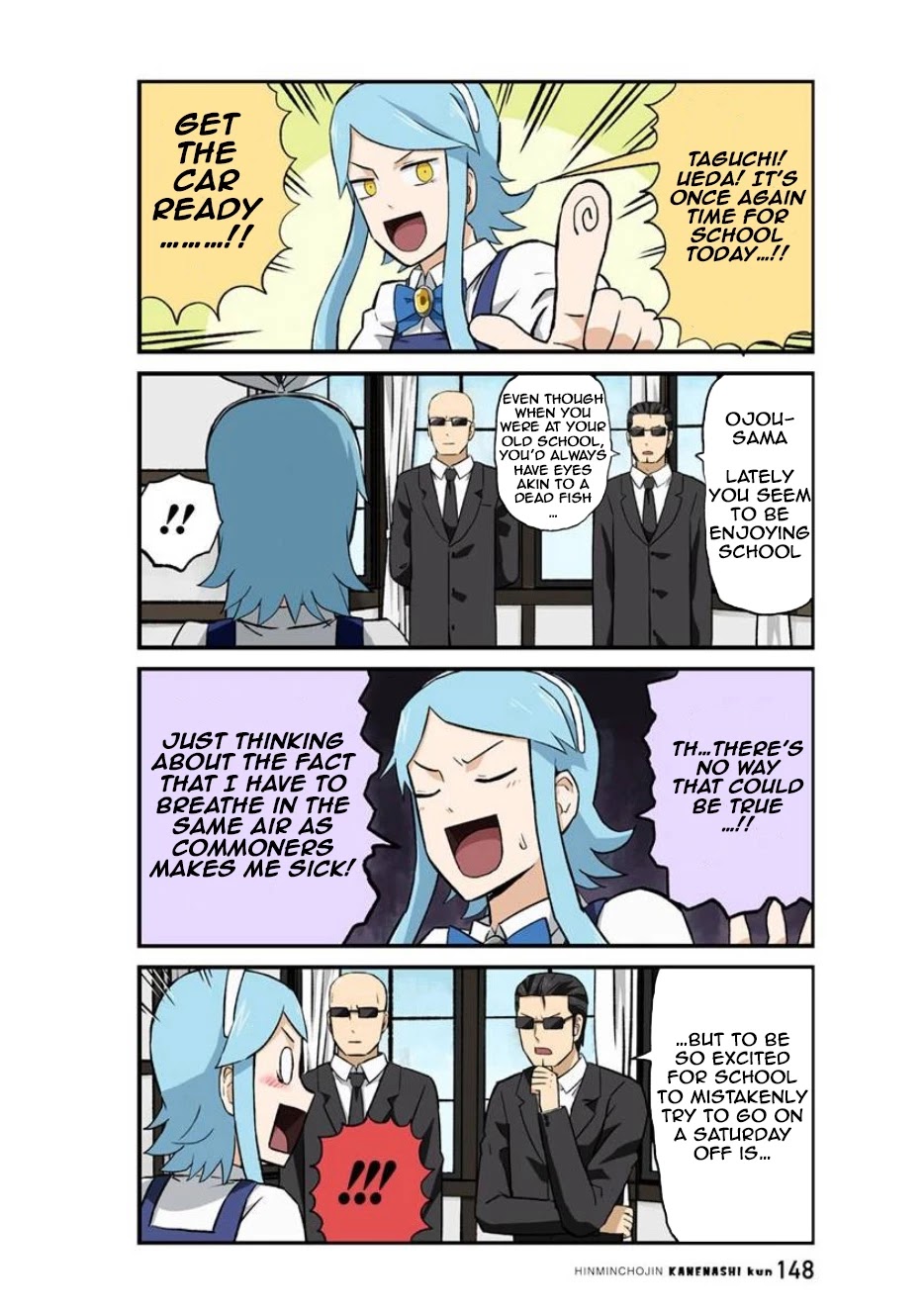 Hinmin Choujin Kanenashi-kun Chapter 26 page 2 - Chapter 26