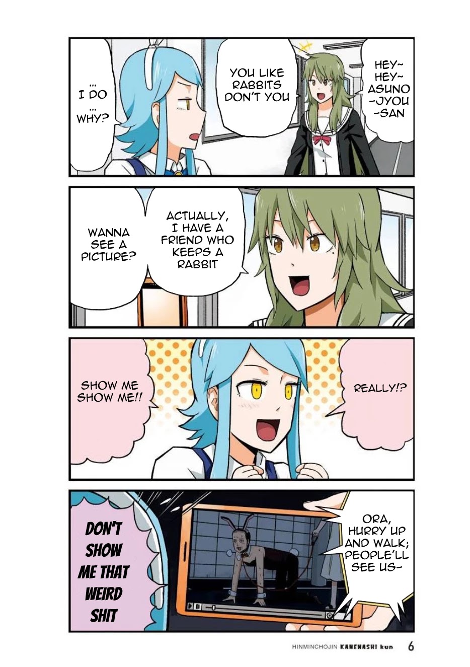 Hinmin Choujin Kanenashi-kun Chapter 27 page 7 - Chapter 27