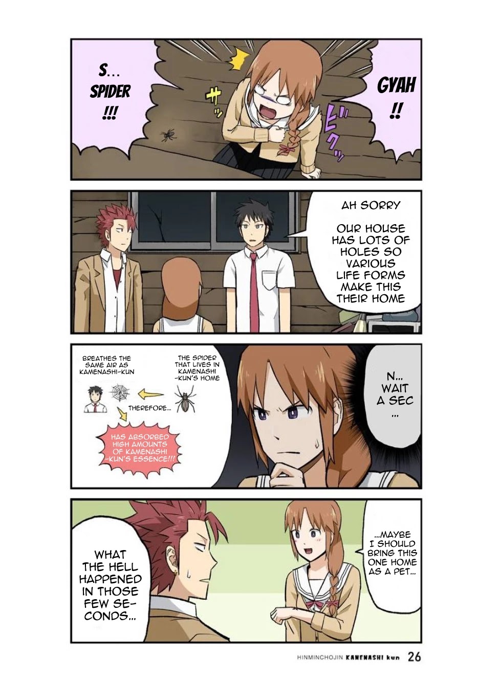 Hinmin Choujin Kanenashi-kun Chapter 28 page 10 - Chapter 28