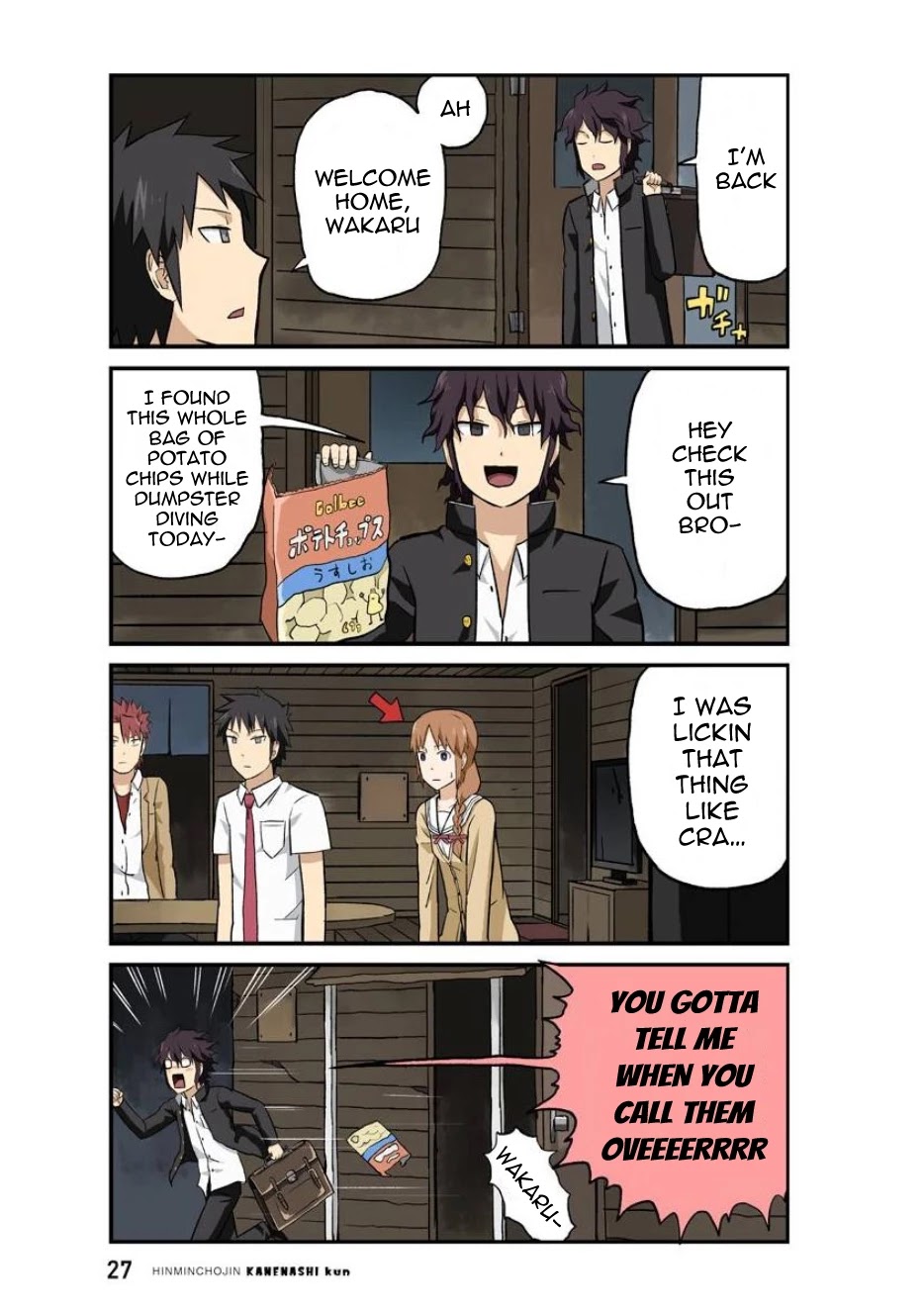Hinmin Choujin Kanenashi-kun Chapter 28 page 11 - Chapter 28