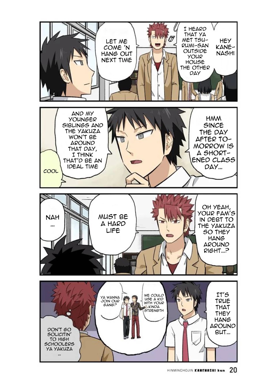 Hinmin Choujin Kanenashi-kun Chapter 28 page 4 - Chapter 28