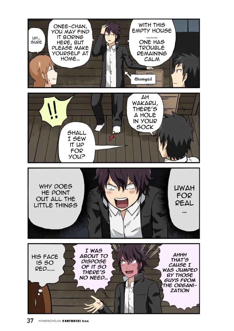 Hinmin Choujin Kanenashi-kun Chapter 29 page 10 - Chapter 29