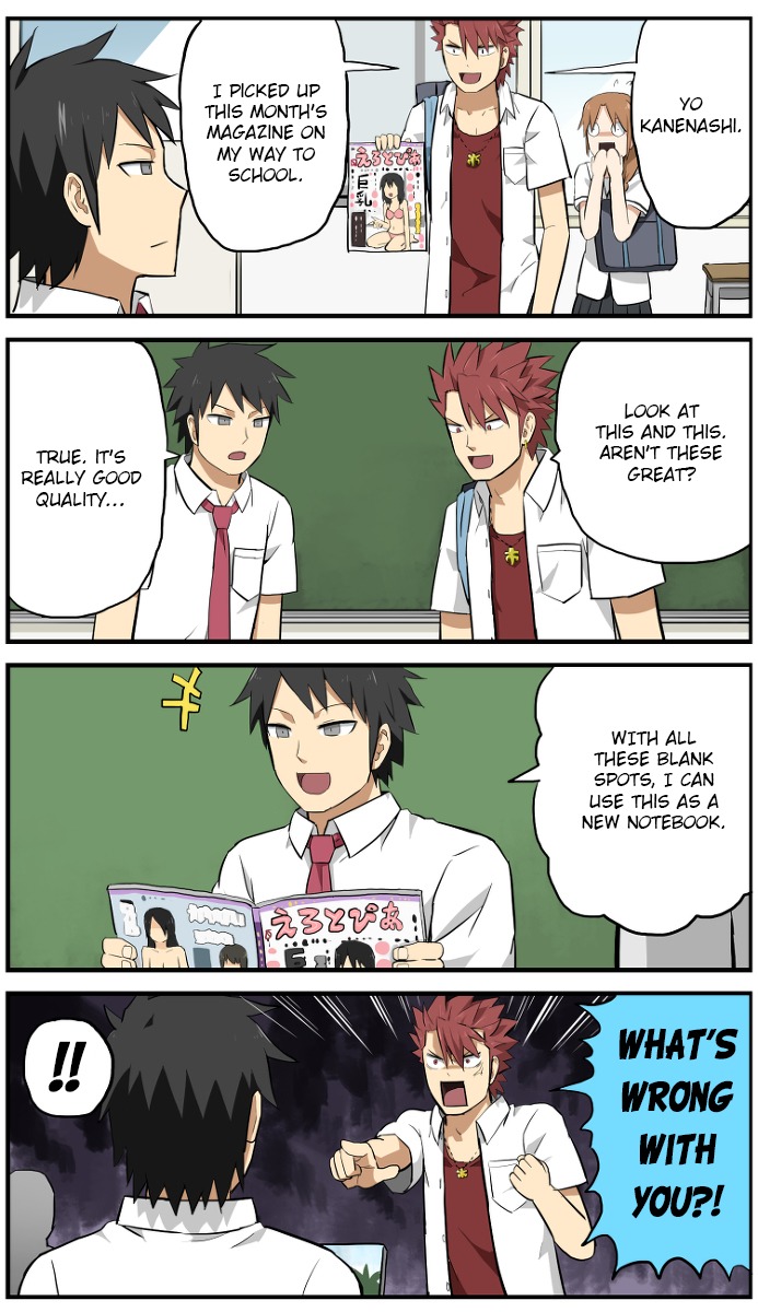 Hinmin Choujin Kanenashi-kun Chapter 3 page 8 - Chapter 3