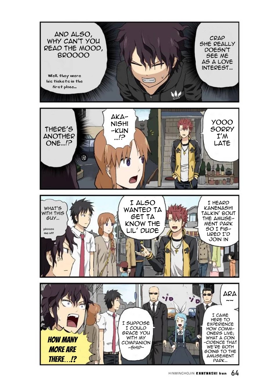 Hinmin Choujin Kanenashi-kun Chapter 31 page 4 - Chapter 31