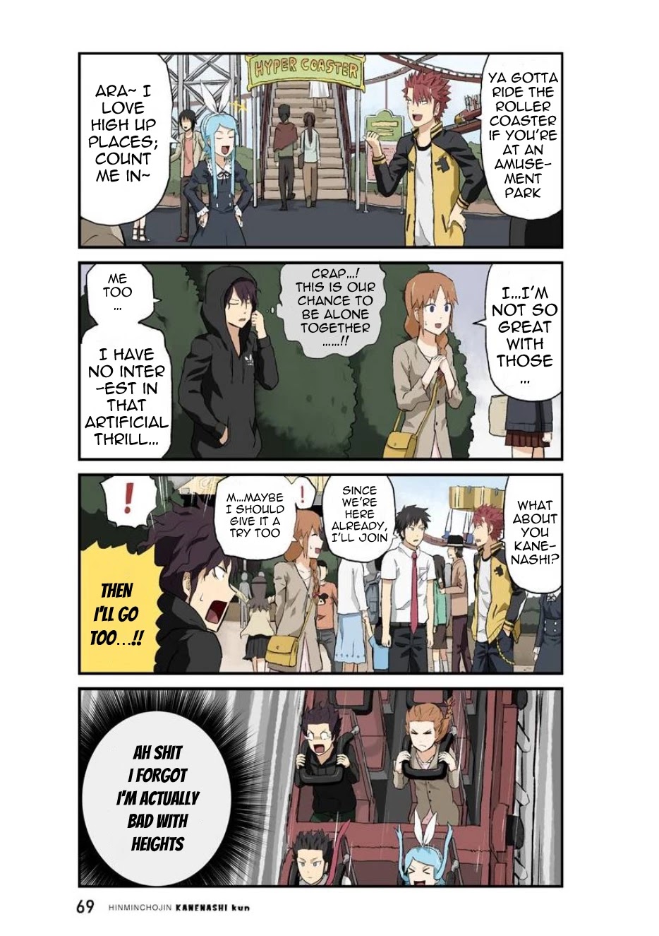 Hinmin Choujin Kanenashi-kun Chapter 31 page 9 - Chapter 31