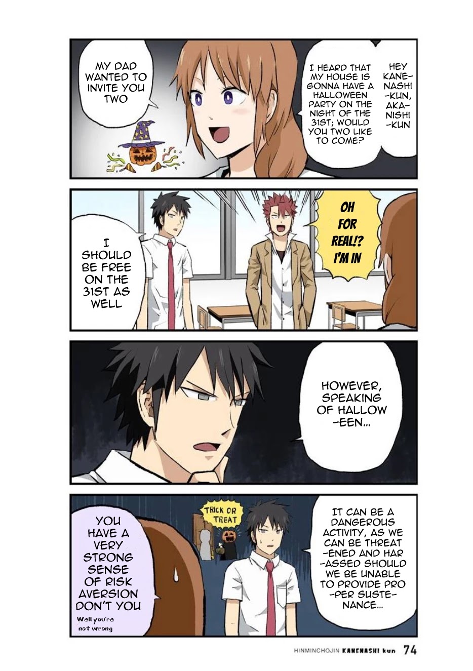Hinmin Choujin Kanenashi-kun Chapter 32 page 3 - Chapter 32